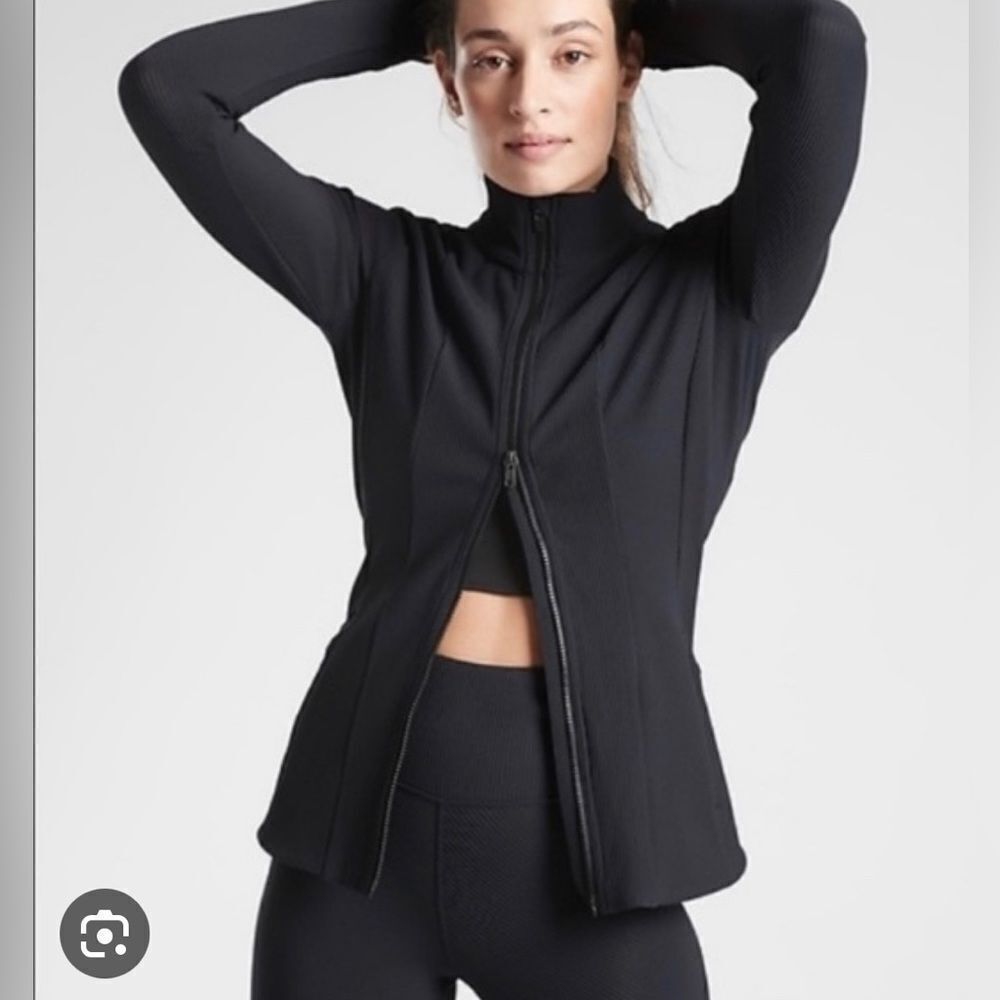 Athleta Shanti Ripped Jacket size medium.